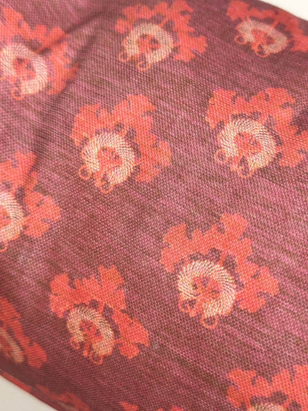 Jonquils Pillow in Cerise with Pink Welt