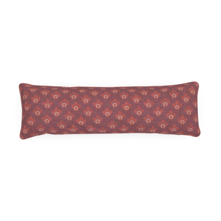 Jonquils Pillow in Cerise with Pink Welt